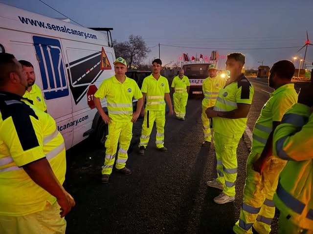 Equipo en una intervención